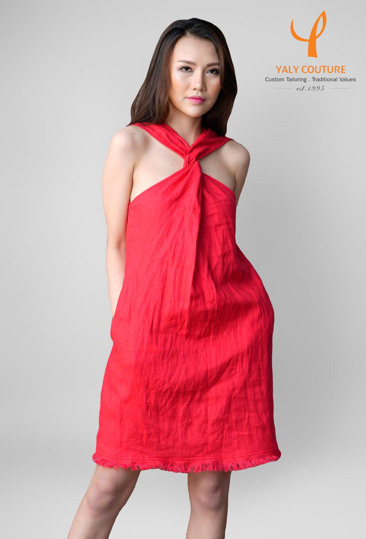 paisley print linen dress VENUS Linen V-Neck Maxi Dress | Large Splendid Paisley