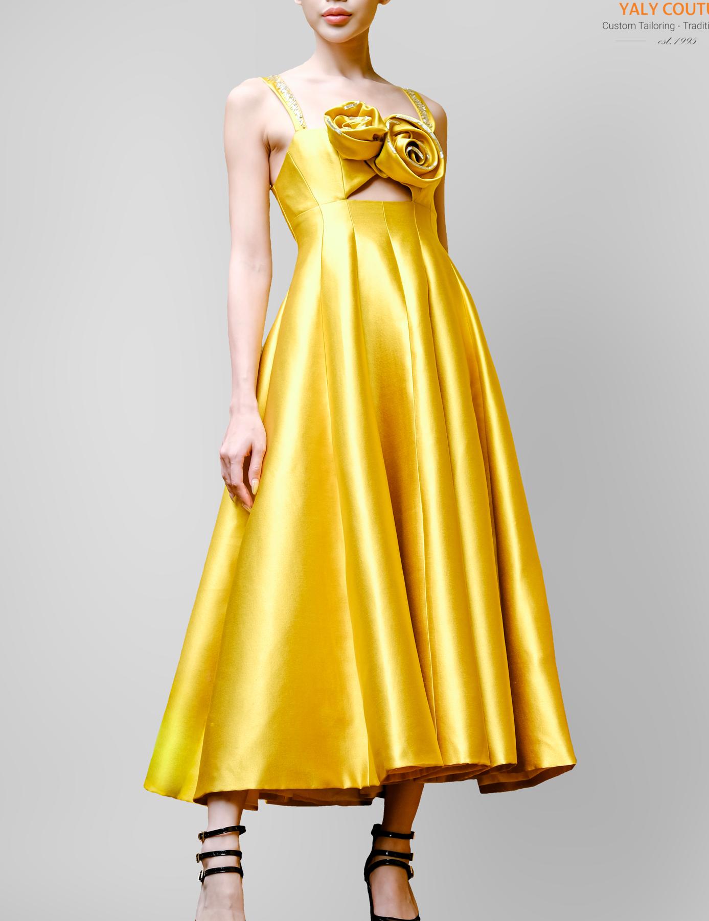 yellow off the shoulder mini dress A-Line Off Shoulder Lace Yellow Short Prom Dress, Yellow Homecoming Dress