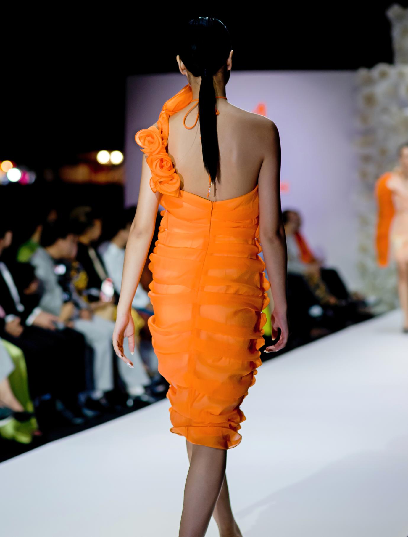 runway luxury dress voile Sleeveless Hand Smocked Voile Dress | Yaly Couture Bespoke -- Unique,  Trendy