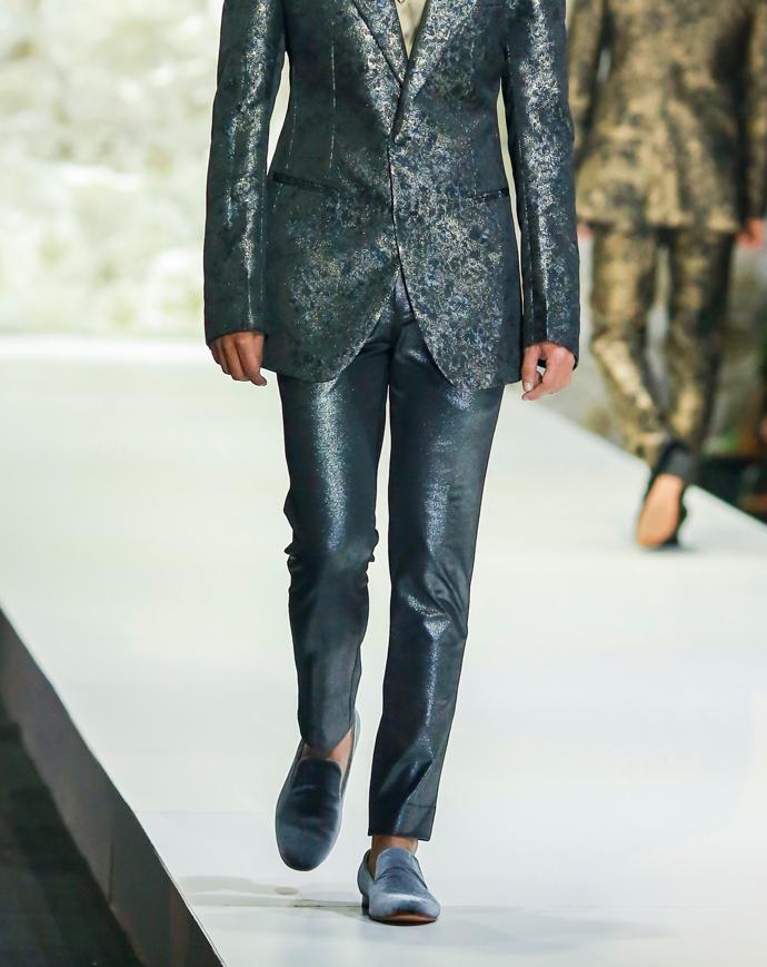 Stretchy Metallic Pants | Yaly Couture Bespoke -- Exclusive, Trendy ...